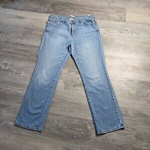 Women’s Levi’s 505 Straight Leg Jeans – Light Wash – Size 14